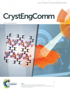 Cover image CrystEngComm 2015 Vol 17 Issue 45 